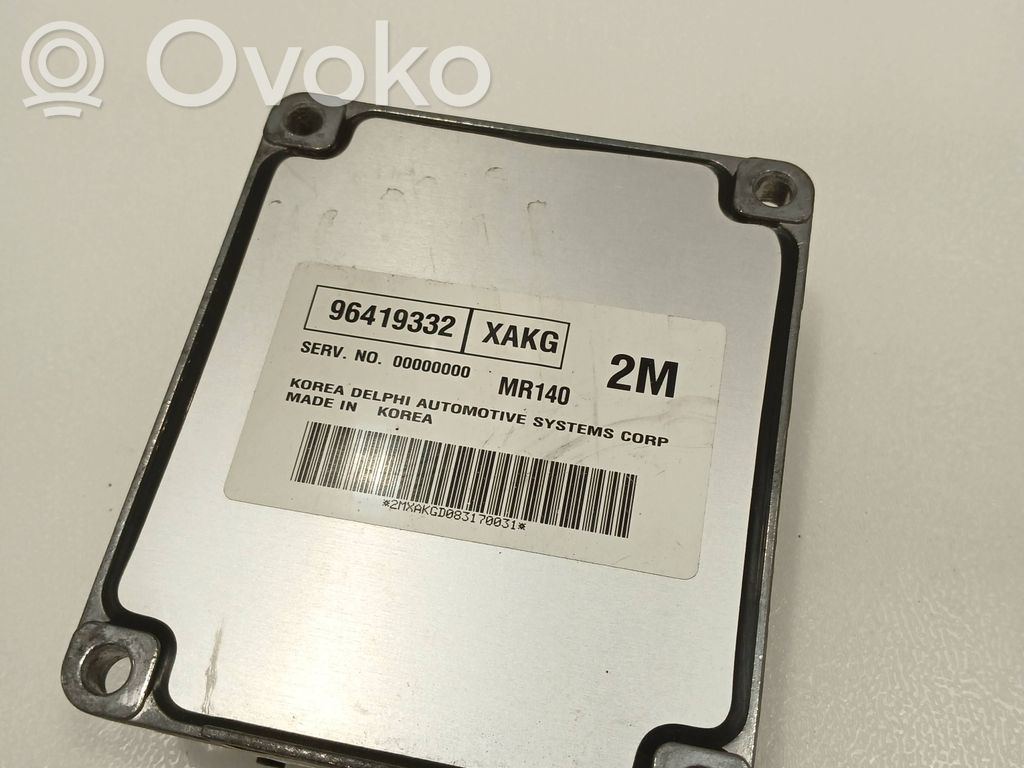 Chevrolet Lacetti Engine control unit/module 