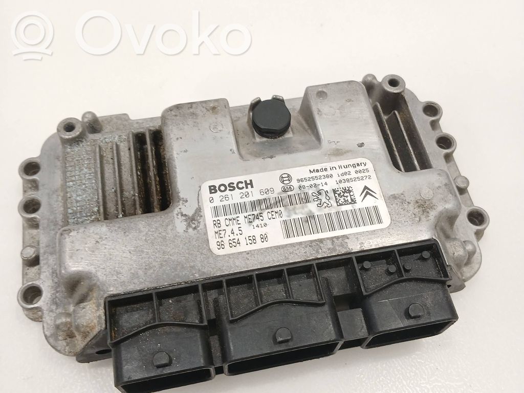 Citroen C4 I Engine control unit/module 
