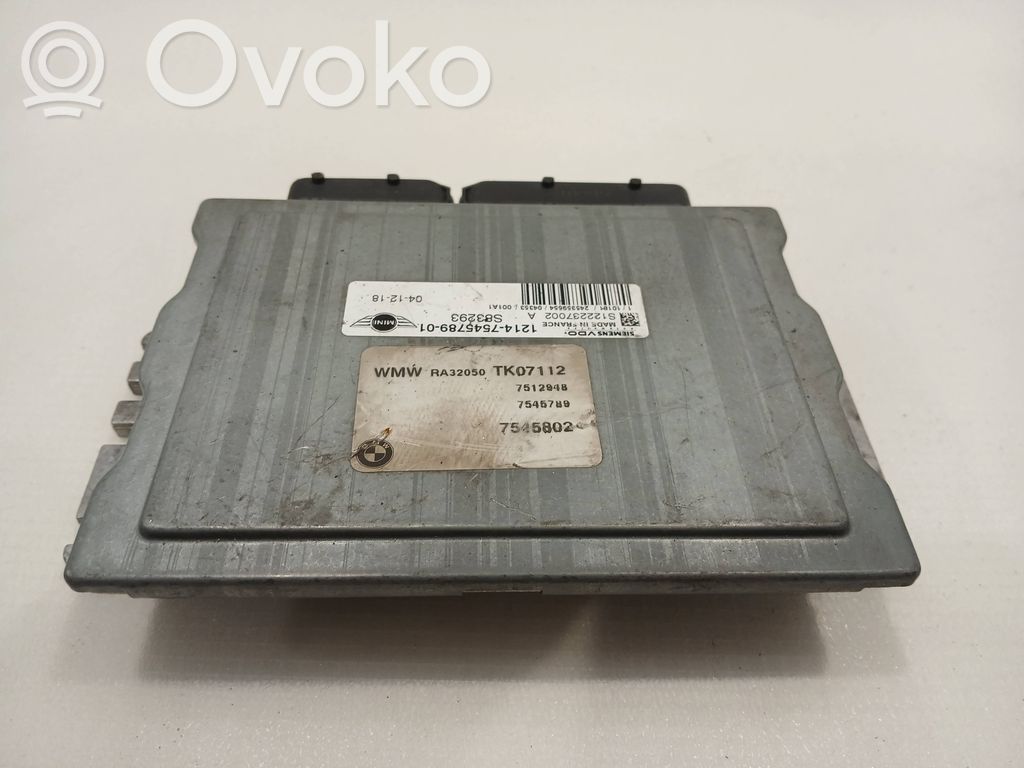Mini One - Cooper R50 - 53 Calculateur moteur ECU 