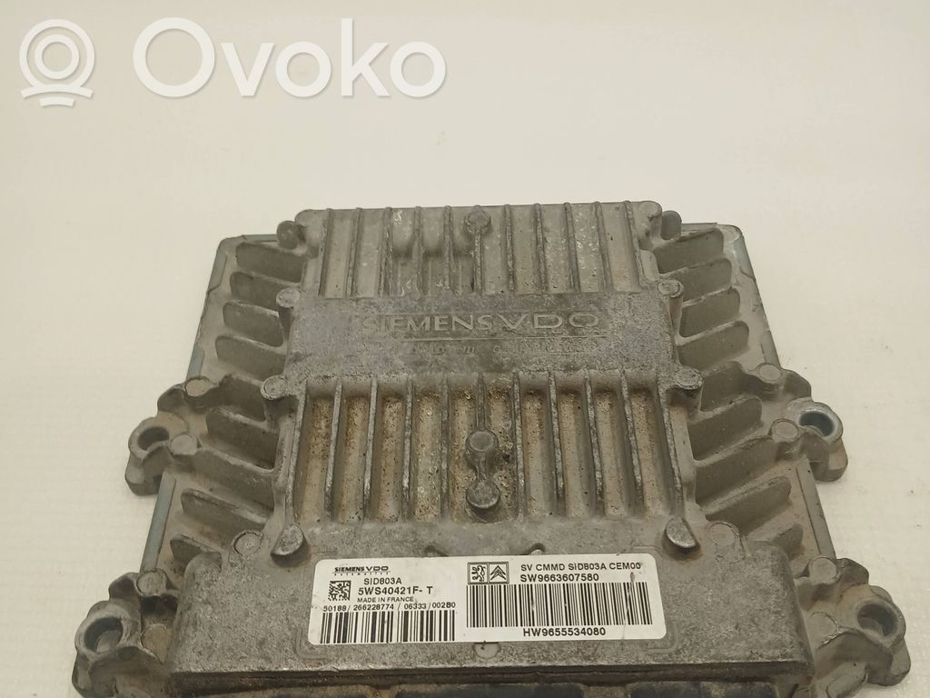 Peugeot 307 Engine control unit/module 