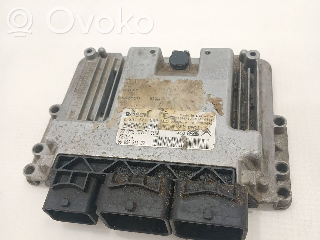 Citroen C4 I Engine control unit/module 