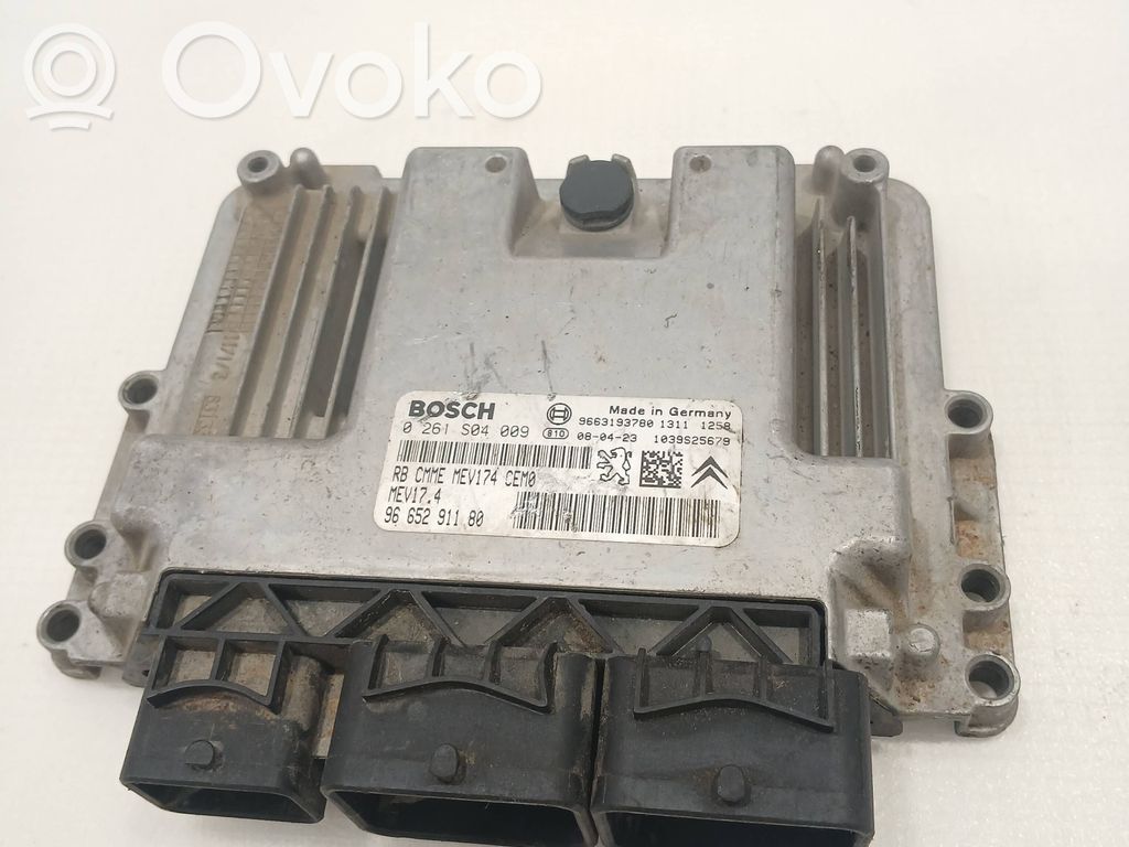 Citroen C4 I Engine control unit/module 