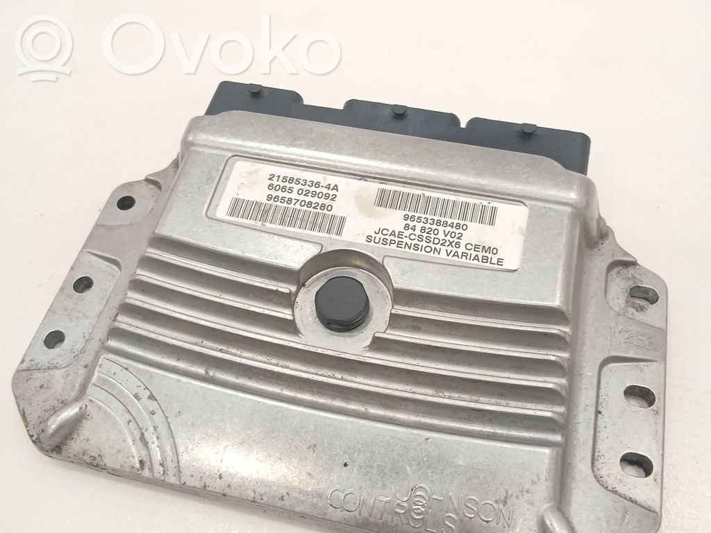 Peugeot 407 Engine control unit/module 