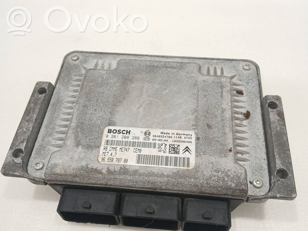Peugeot 407 Engine control unit/module 