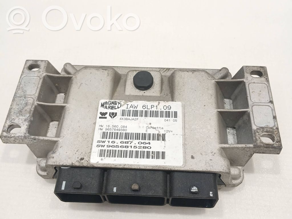 Peugeot 206 Engine control unit/module 