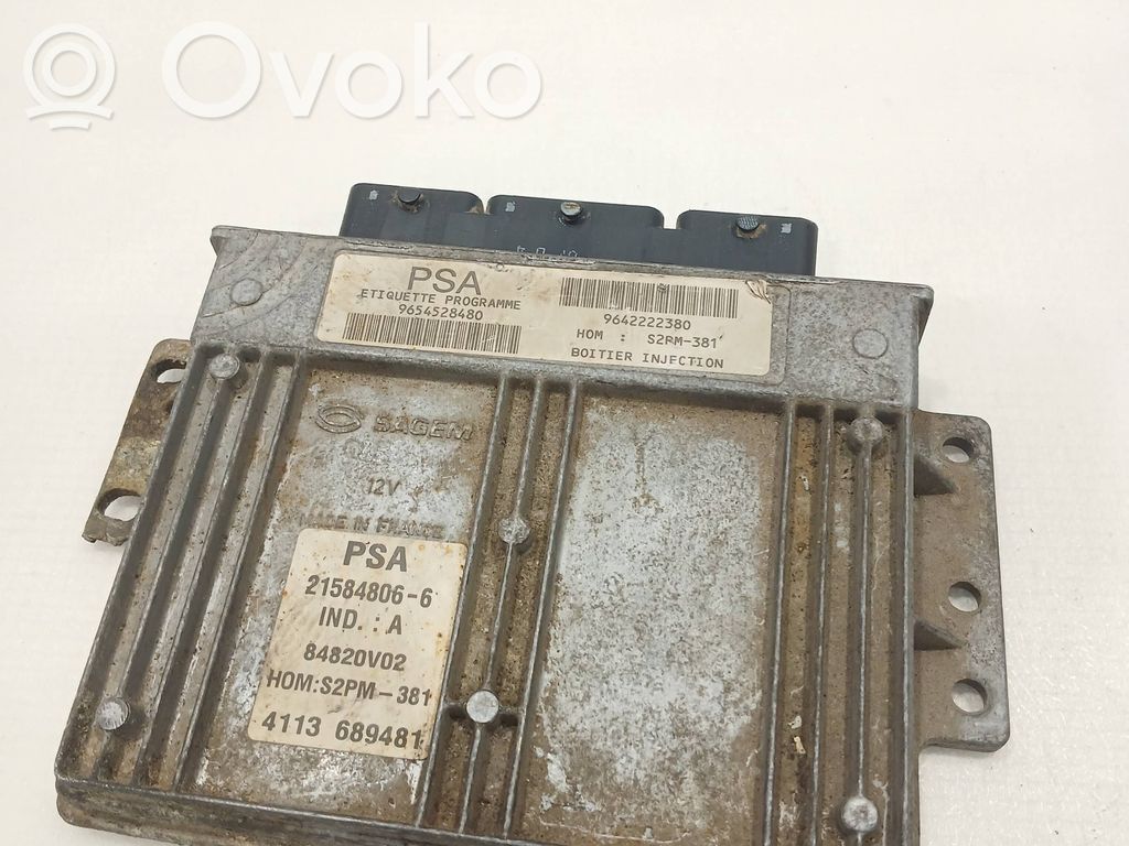 Citroen C2 Engine control unit/module 