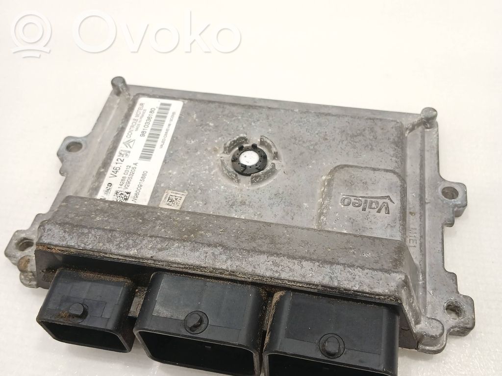 Citroen C4 Cactus Engine control unit/module 