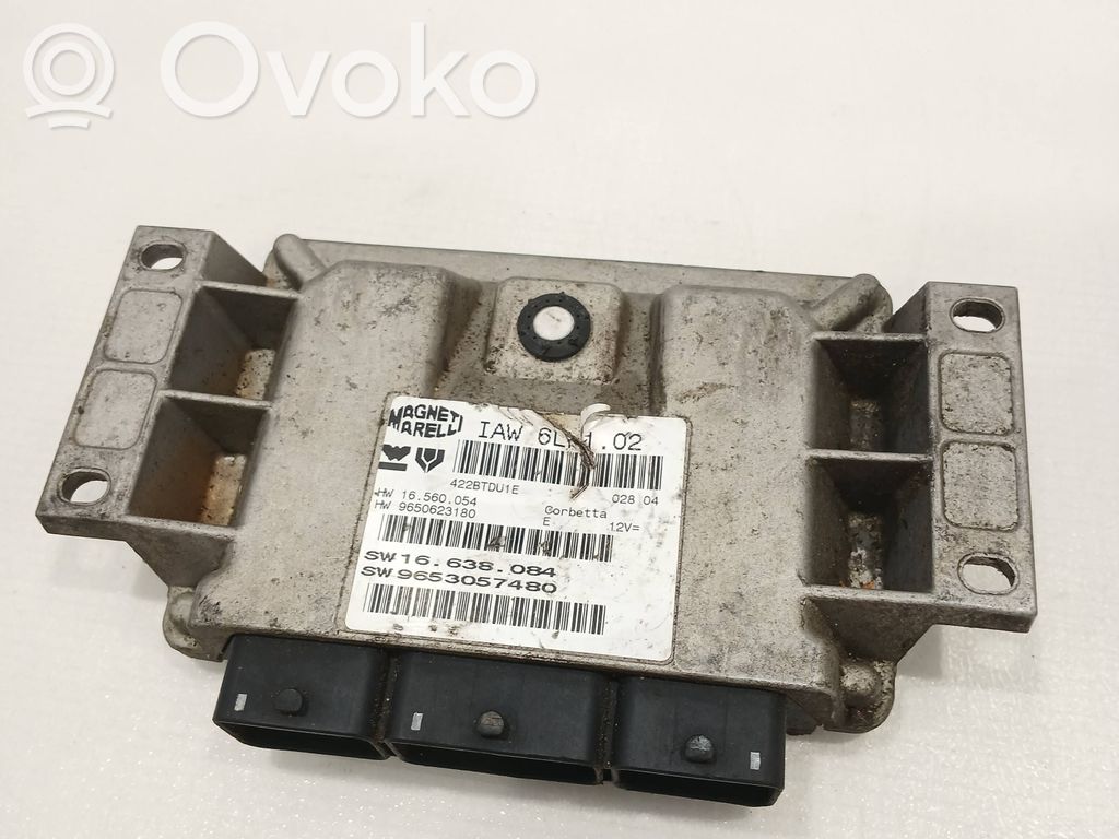 Engine control unit/module   9653057480,9650623180,16638084