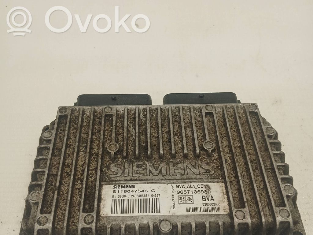 Peugeot 307 Gearbox control unit/module 