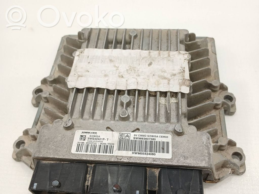 Peugeot 307 Engine control unit/module 