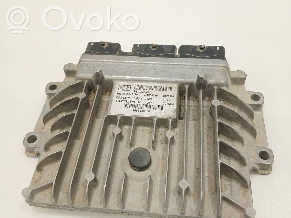Peugeot 407 Engine control unit/module 