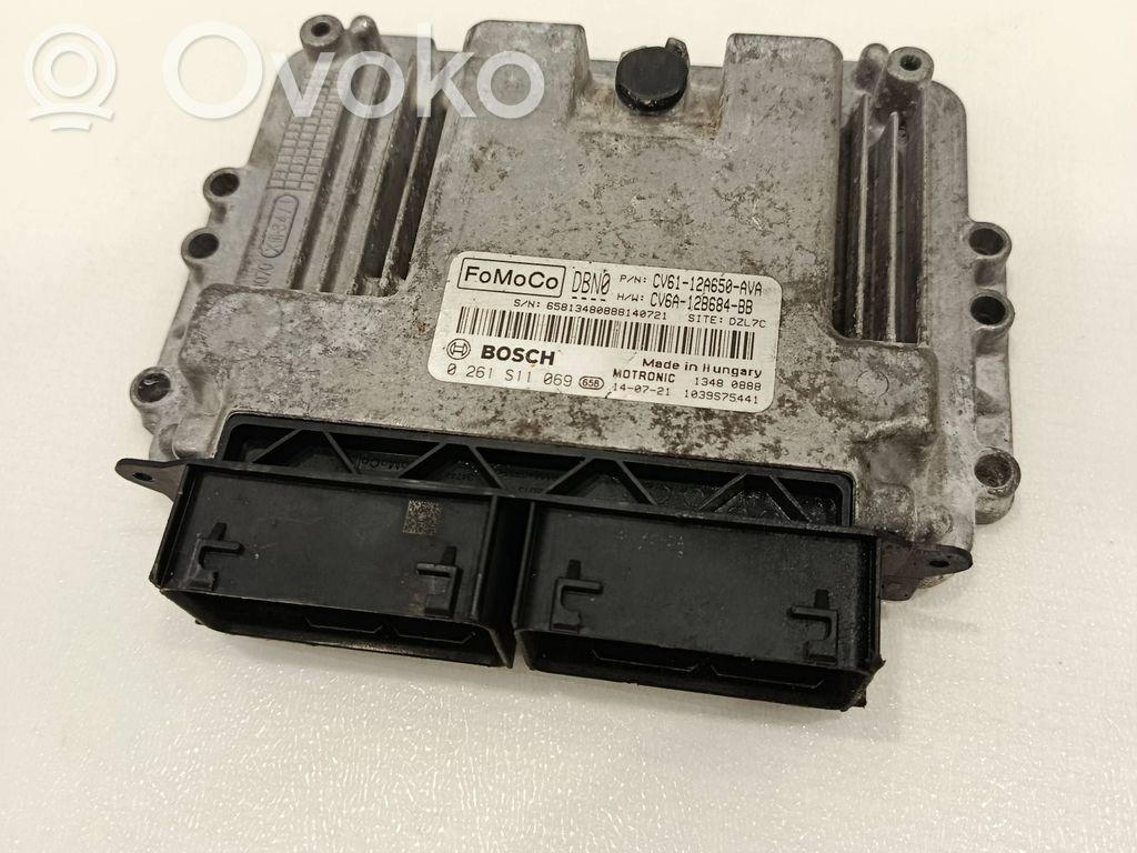 Engine control unit/module   CV6112A650AVA,CV6A12B684BB,0261S11069