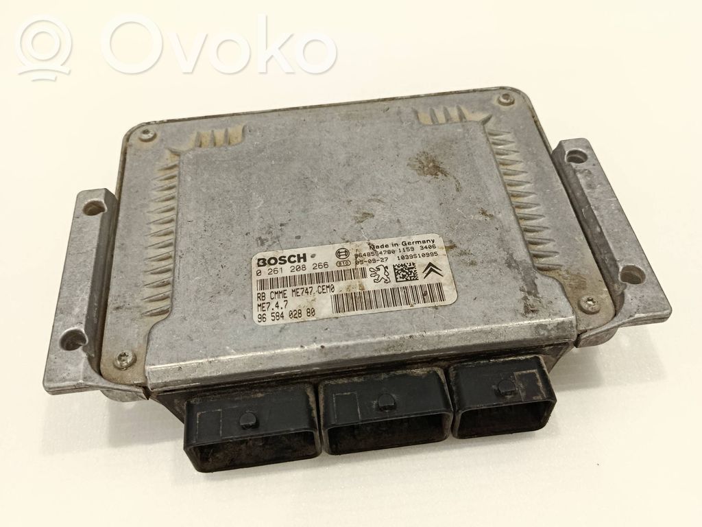 Peugeot 407 Engine control unit/module 