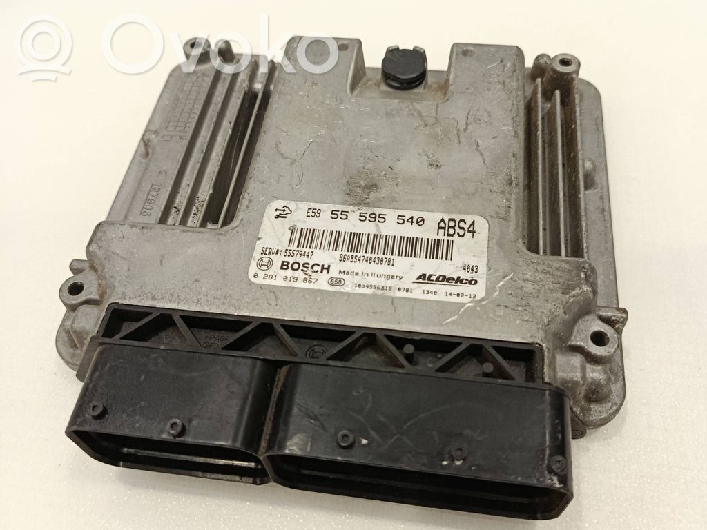 Opel Insignia A Engine control unit/module 