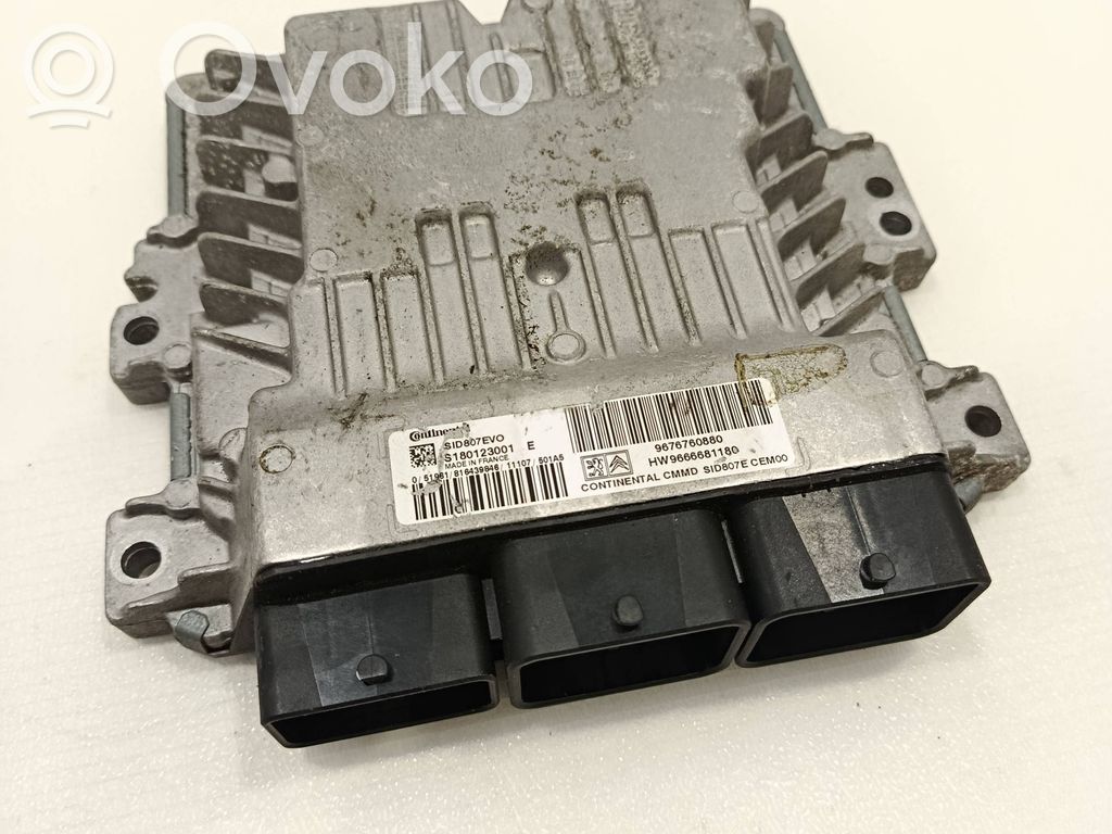 Citroen DS4 Engine control unit/module 