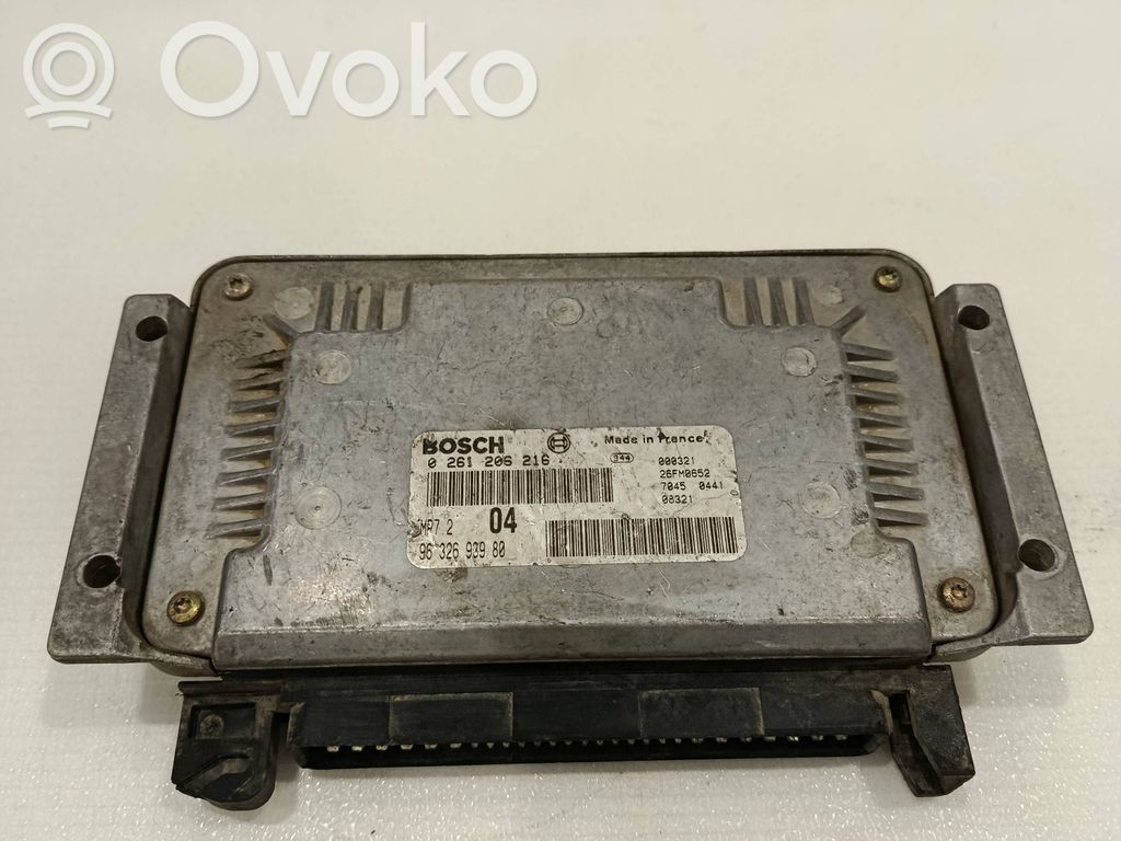 Peugeot 206 Engine control unit/module 