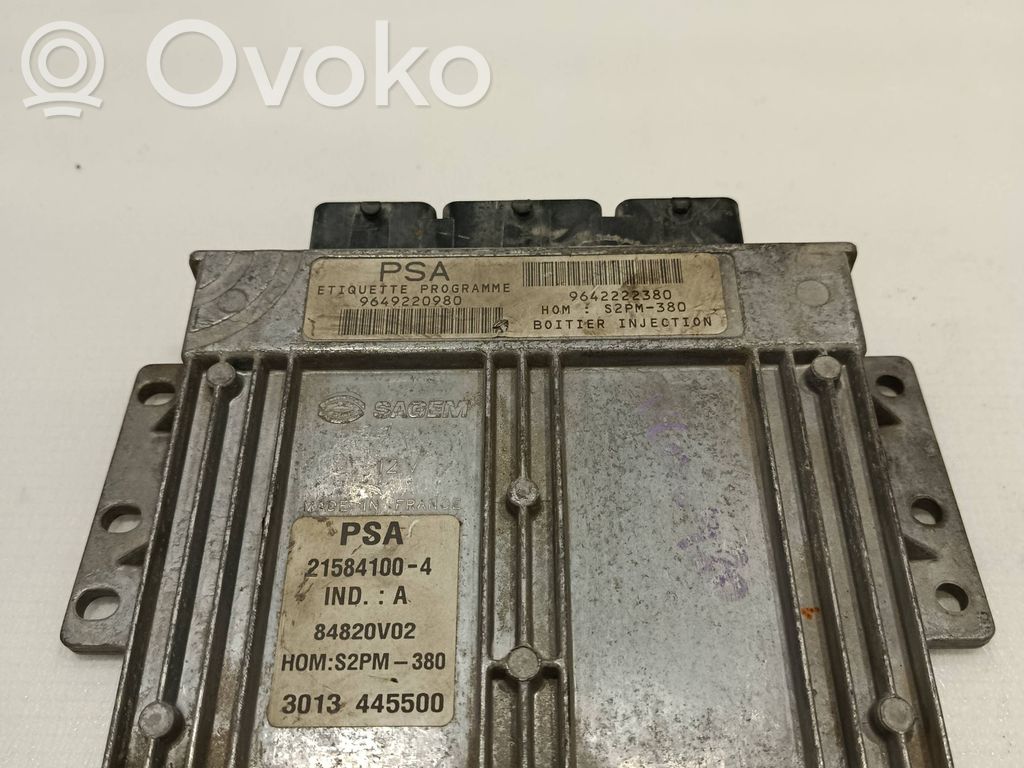Citroen C3 Engine control unit/module 