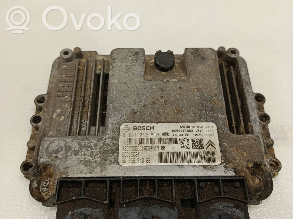 Peugeot Partner Engine control unit/module 