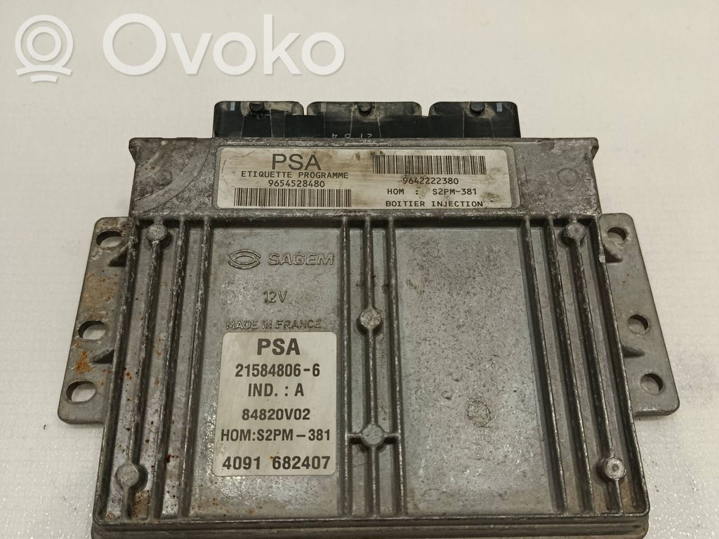 Citroen C2 Engine control unit/module 