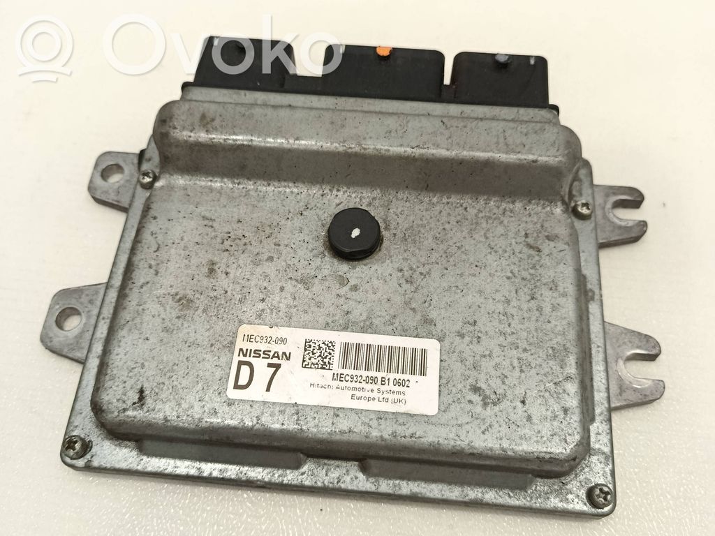 Nissan Qashqai Engine control unit/module 