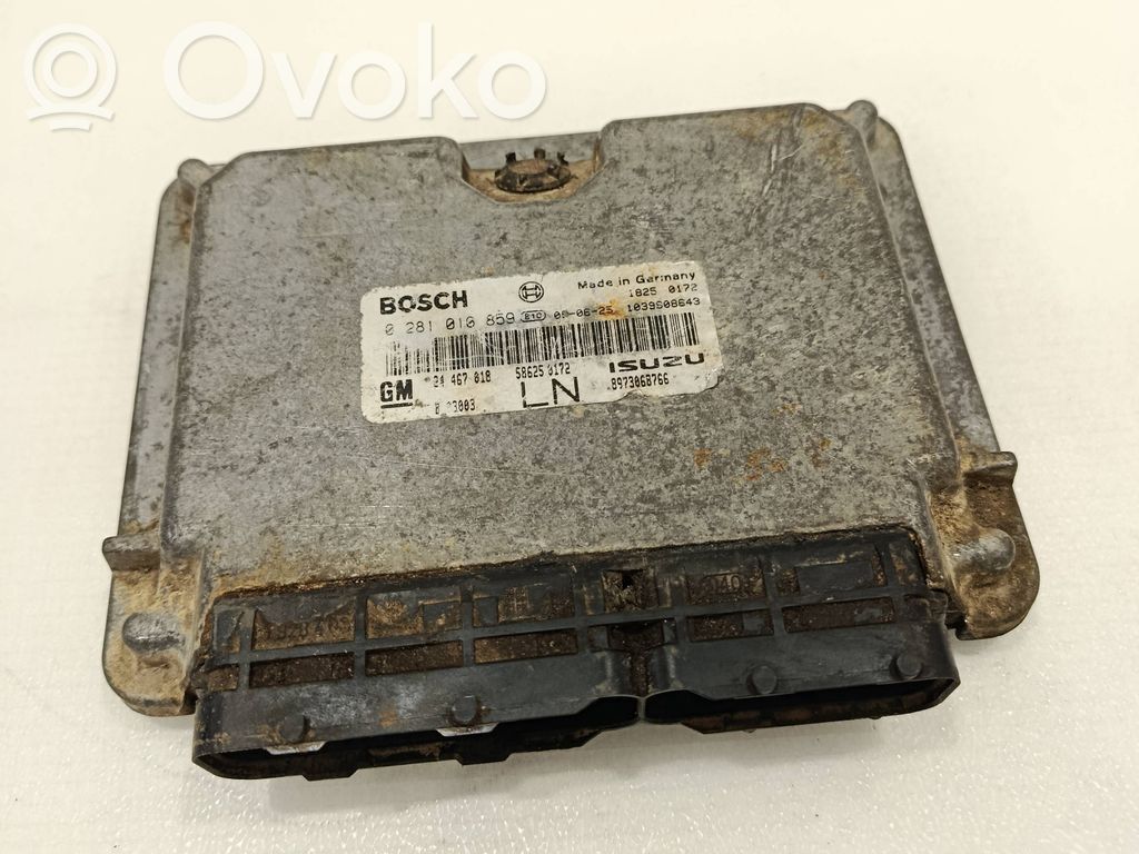 Opel Astra H Engine control unit/module 