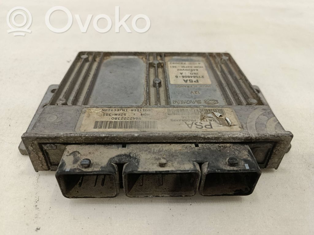 Engine control unit/module   9642222380,215848066,84820V02,47330821