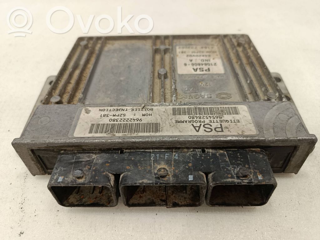 Engine control unit/module   9642222380,215848066,9654528480,84820V02