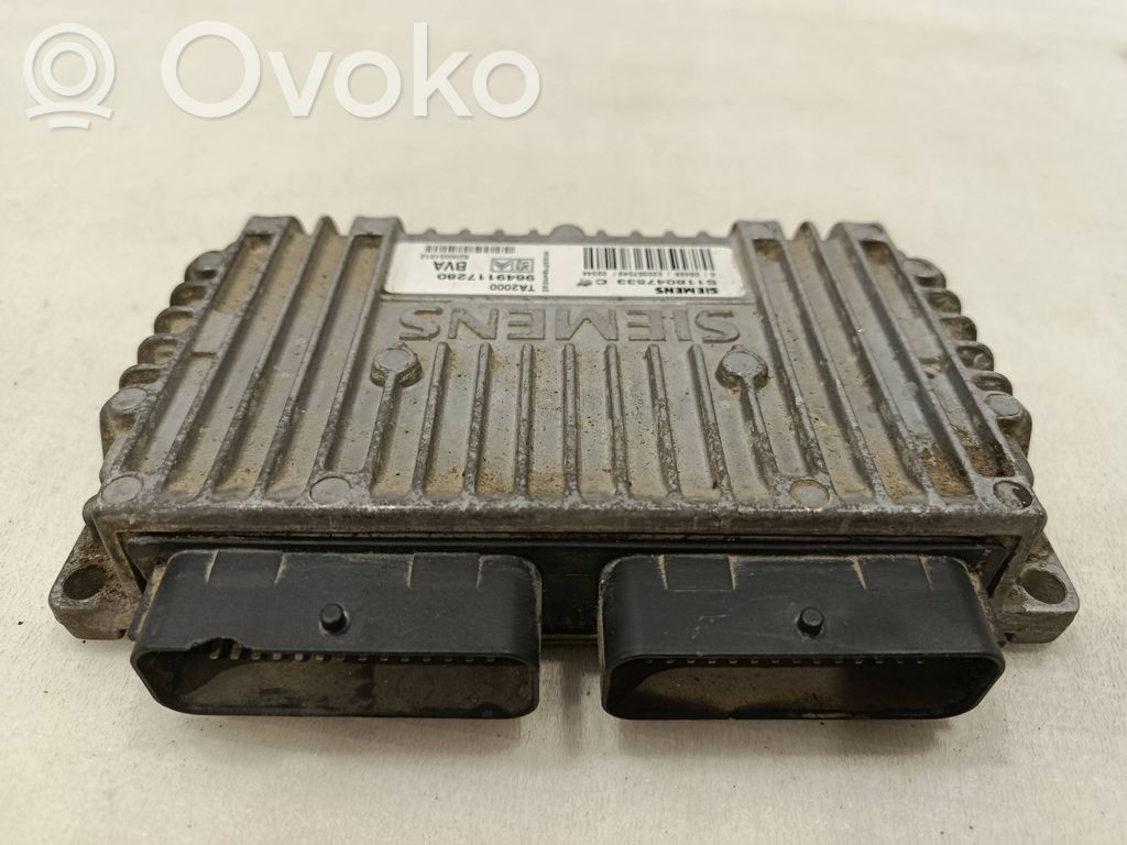 Peugeot 206 Sterownik / Moduł skrzyni biegów 