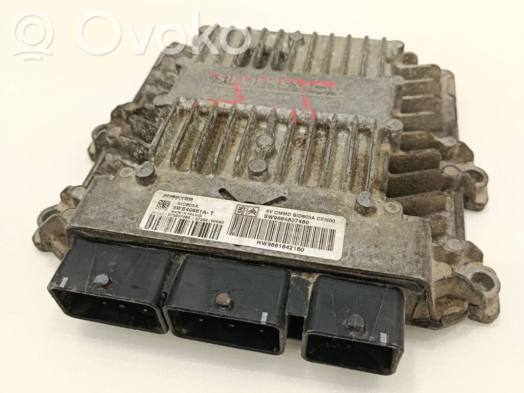 Peugeot Expert Engine control unit/module 