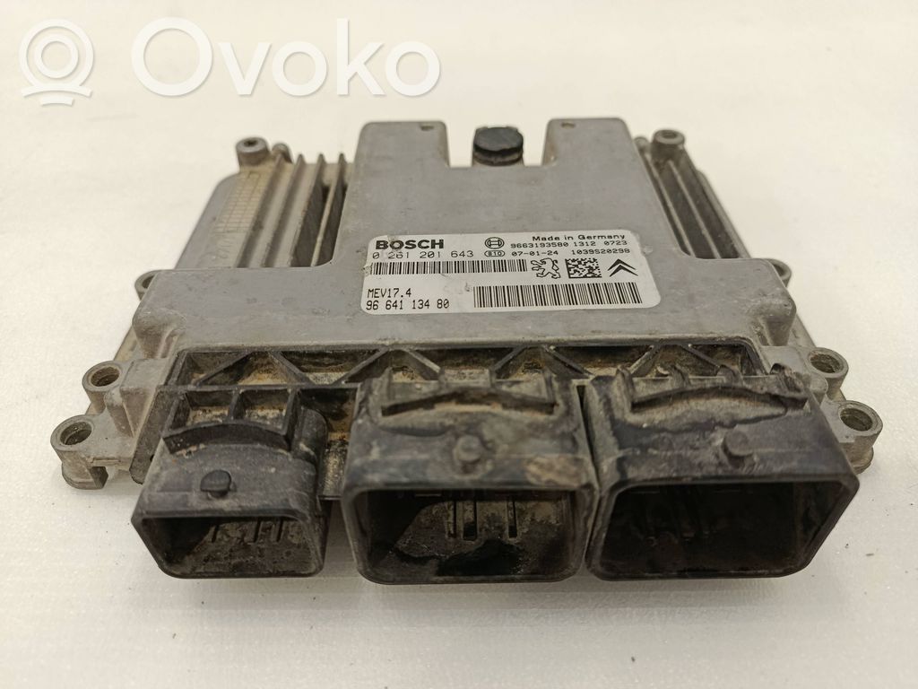 Peugeot 207 Engine control unit/module 