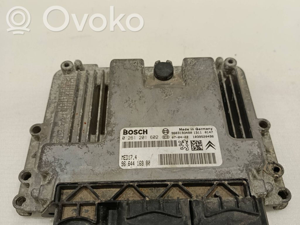 Peugeot 207 Engine control unit/module 