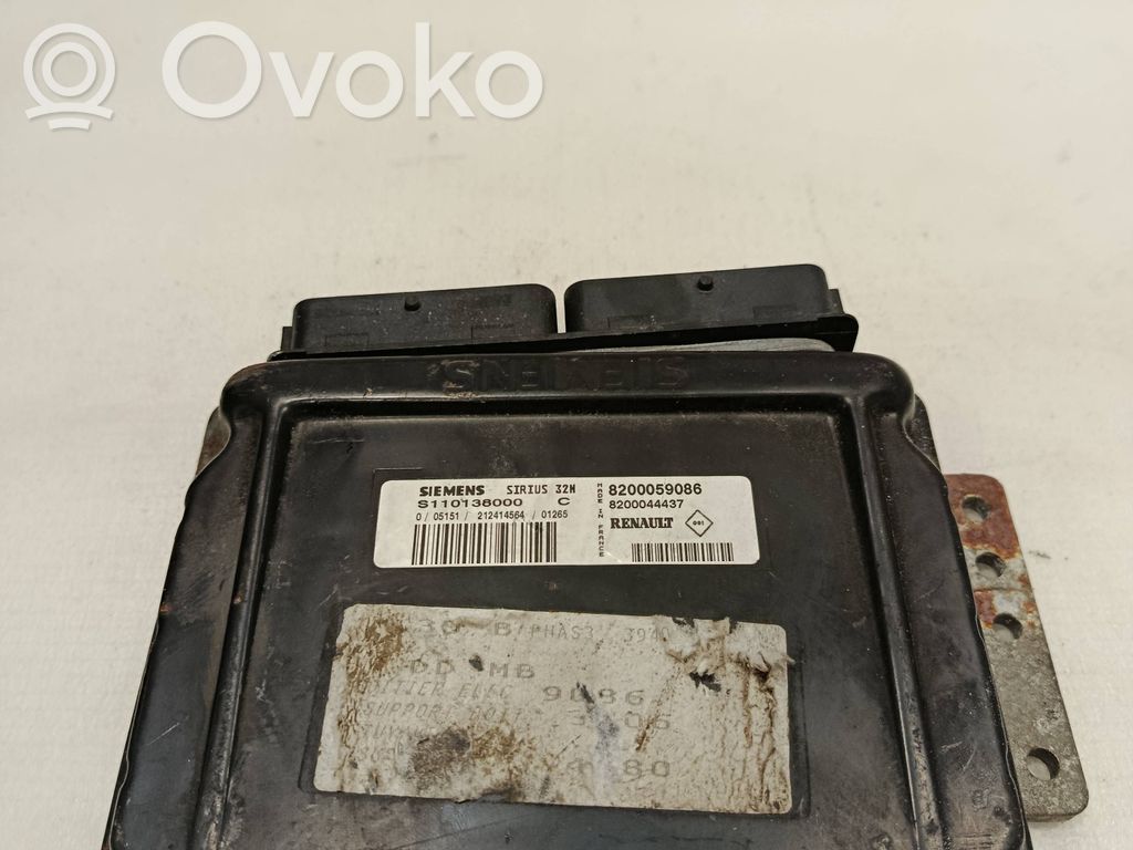 Renault Clio II Engine control unit/module 