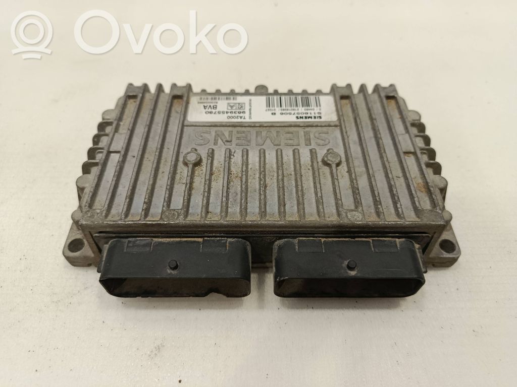 Peugeot 206 Engine control unit/module 