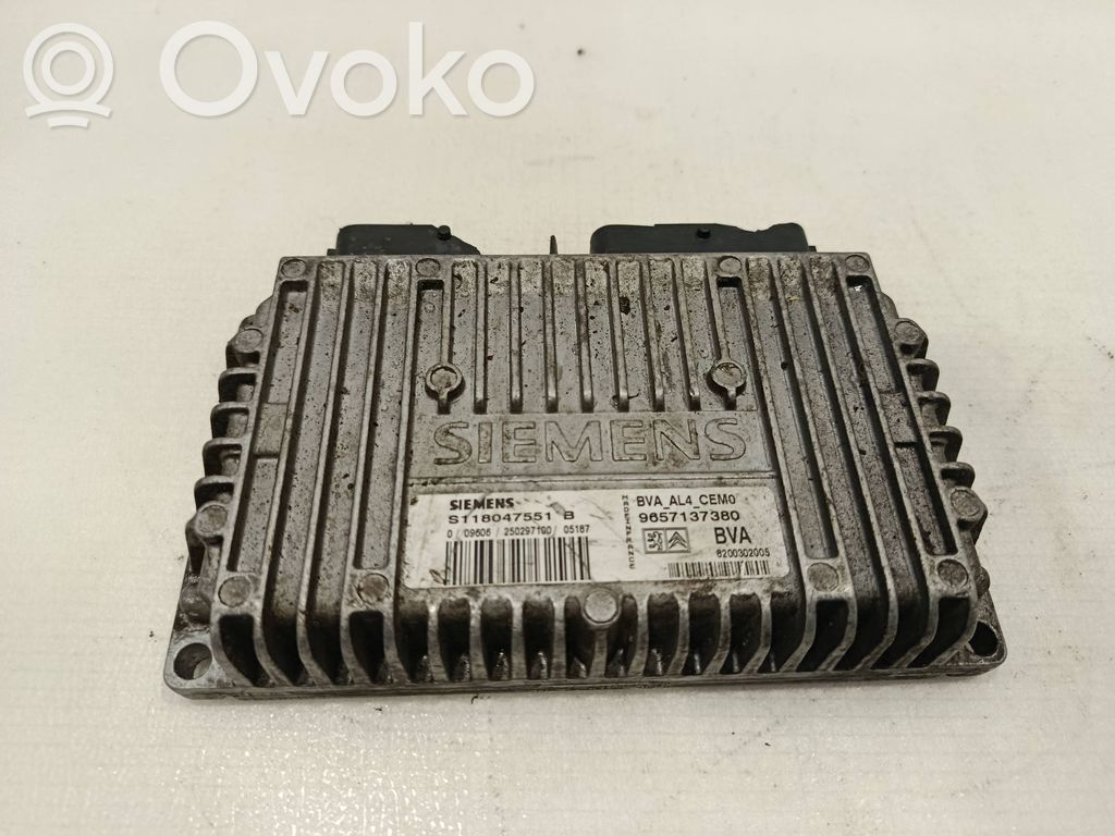Gearbox control unit/module   9657137380,8200302005,S118047551