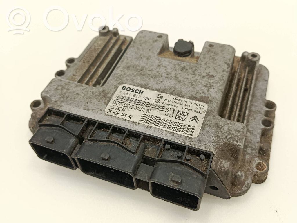 Engine control unit/module   9663944680,9659614980,0281012620