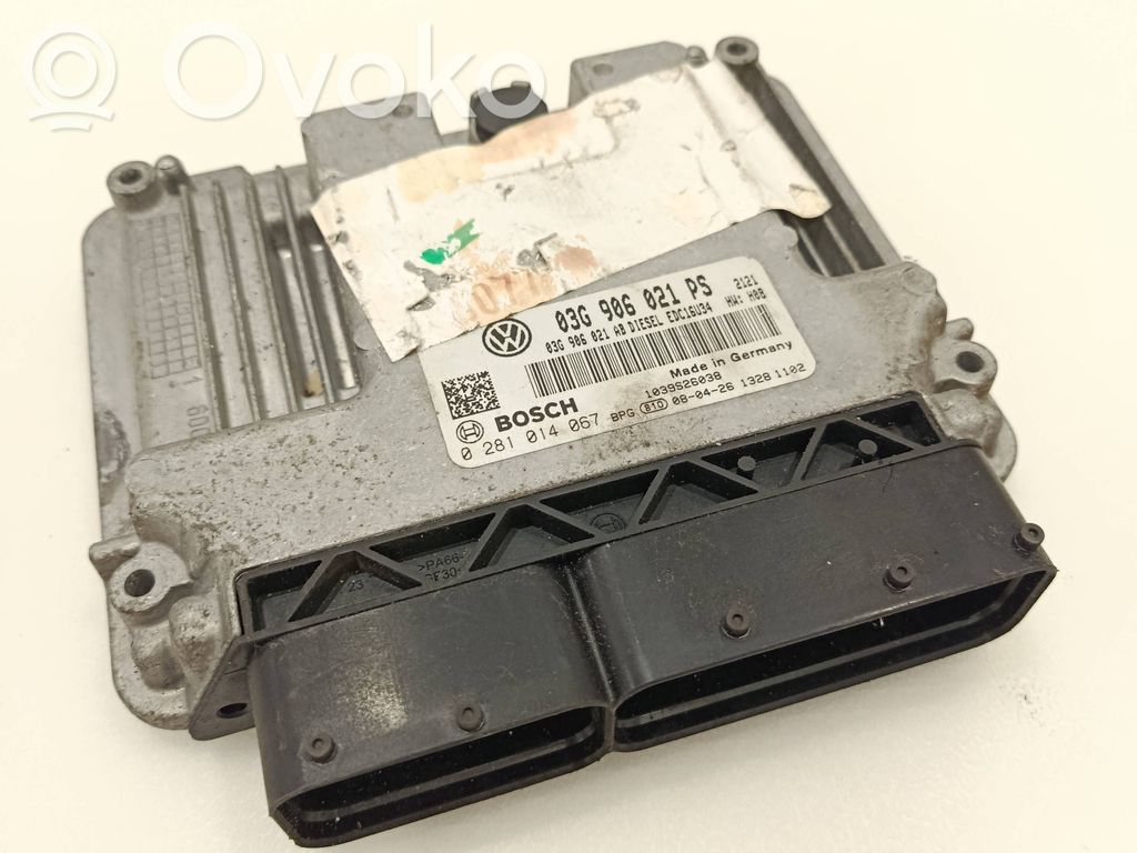 Volkswagen PASSAT B6 Engine control unit/module 