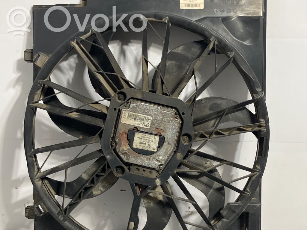 BMW 5 E60 E61 Elektrinis radiatorių ventiliatorius 