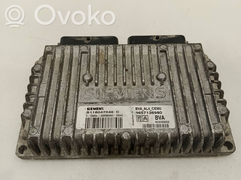 Citroen C4 I Gearbox control unit/module 