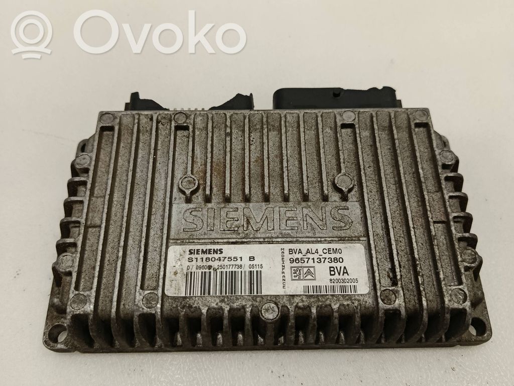 Citroen C4 I Gearbox control unit/module 