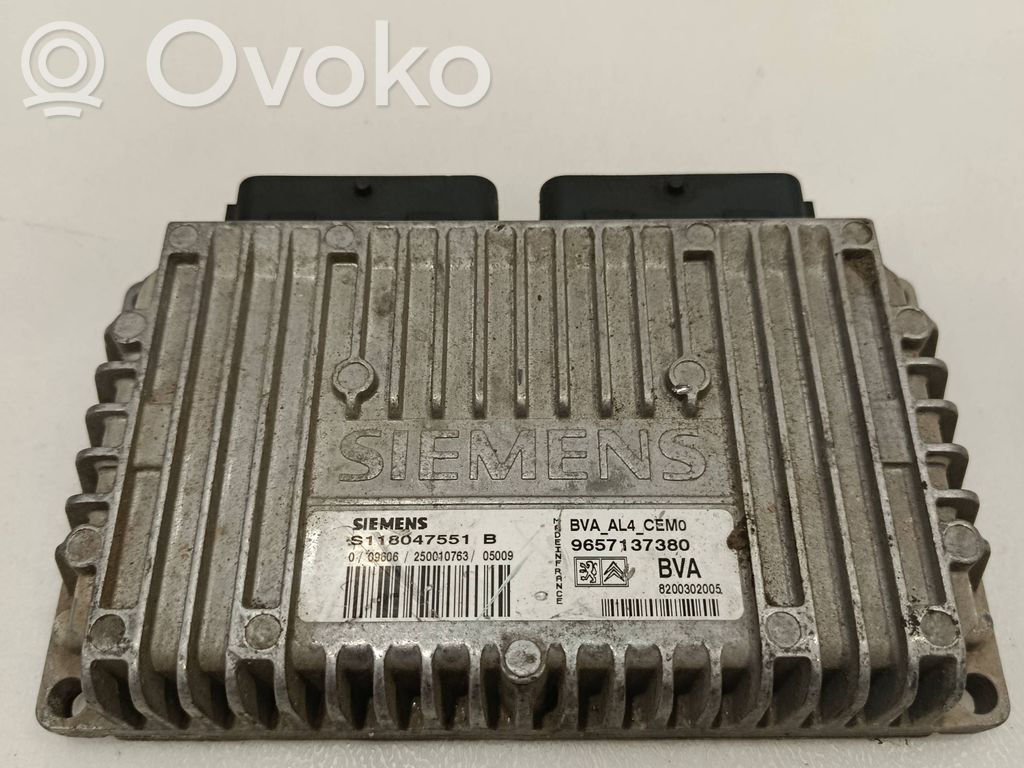 Citroen C4 I Gearbox control unit/module 