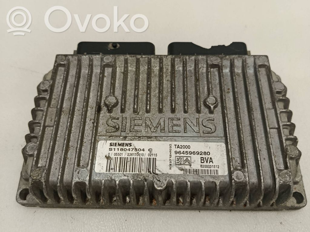 Peugeot 307 Gearbox control unit/module 