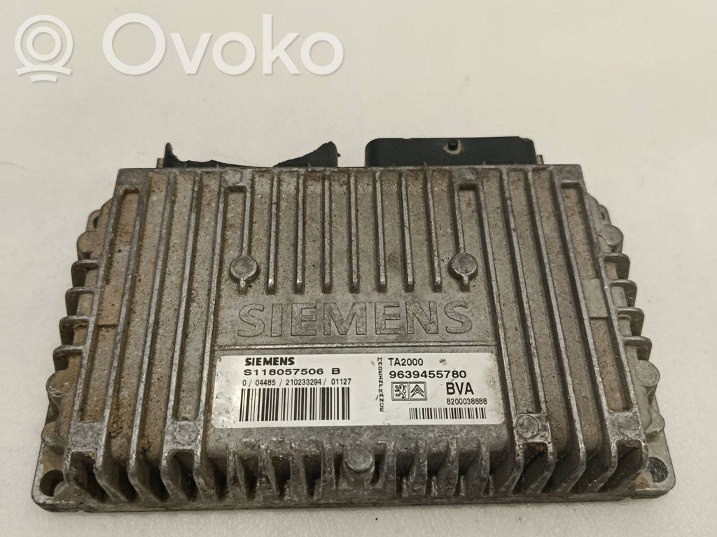 Peugeot 206 Gearbox control unit/module 