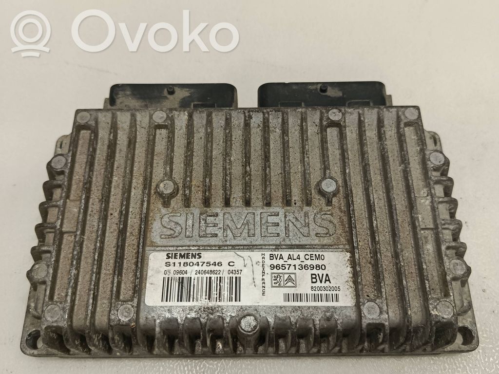 Citroen C4 I Gearbox control unit/module 