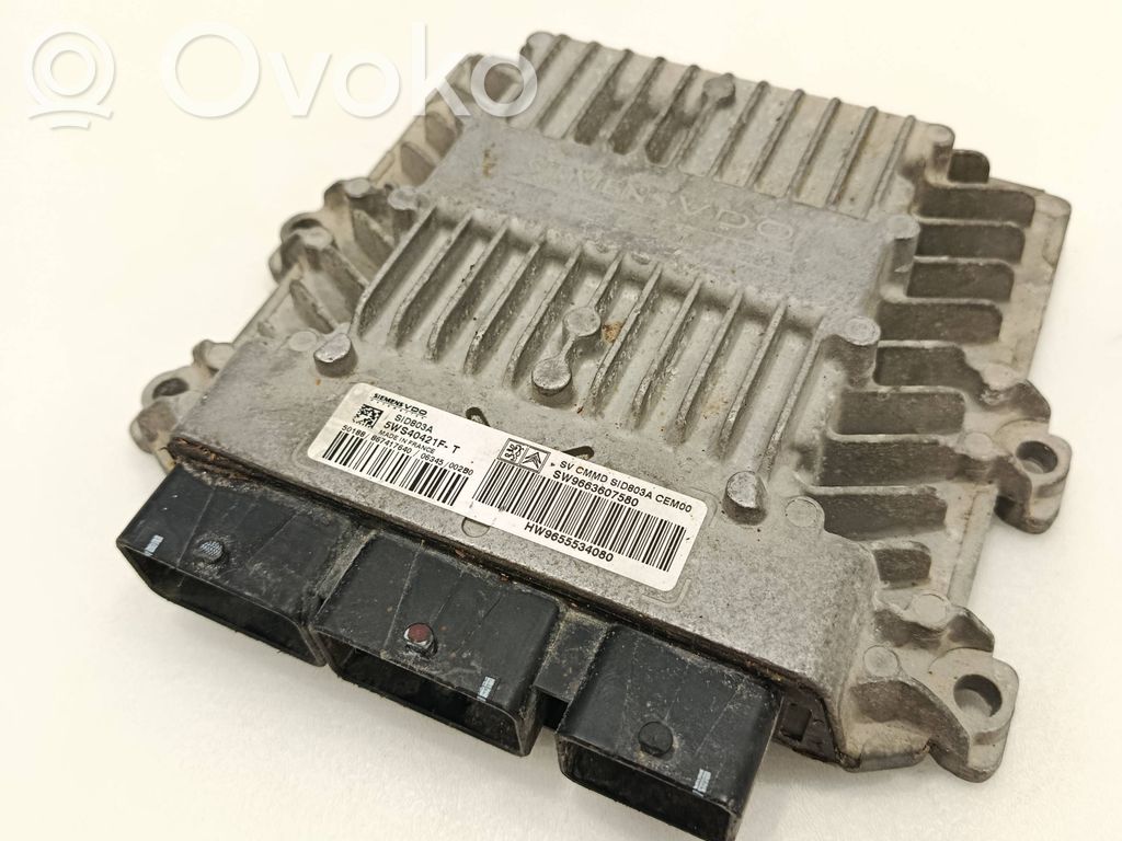 Peugeot 307 Engine control unit/module 