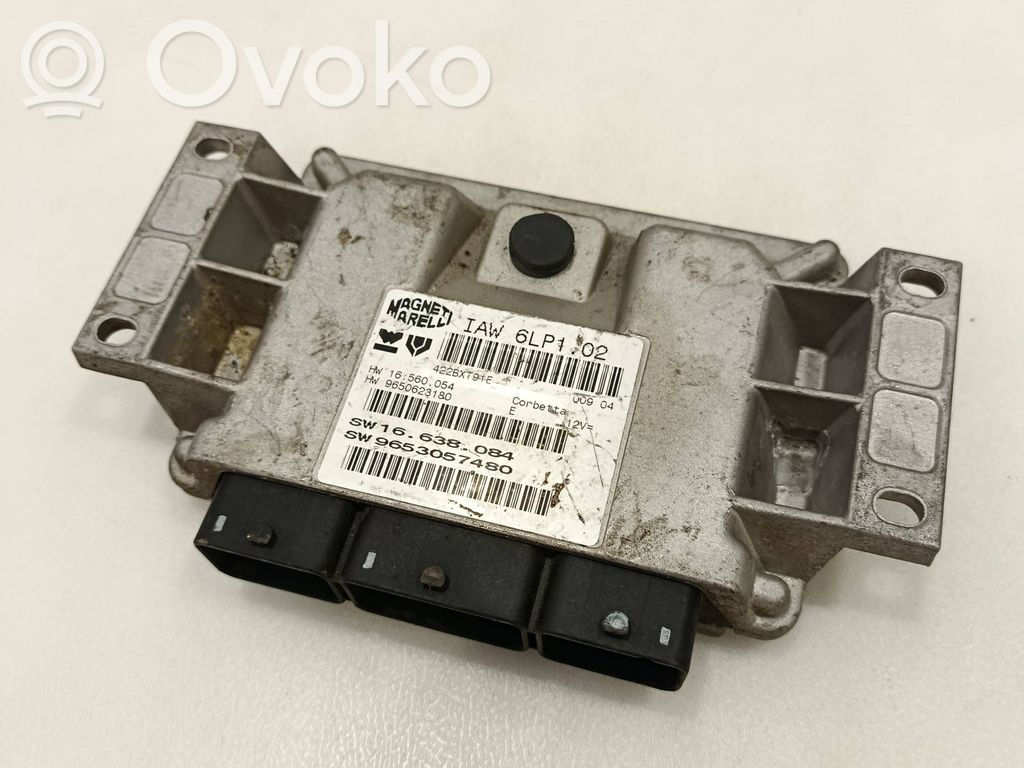 Engine control unit/module   9653057480,16560054,16638084,9650623180