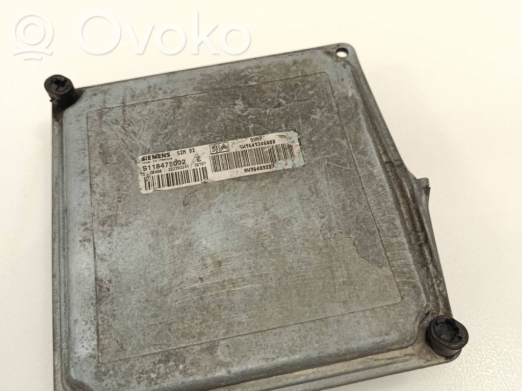 Gearbox control unit/module   9649346080,S118475002