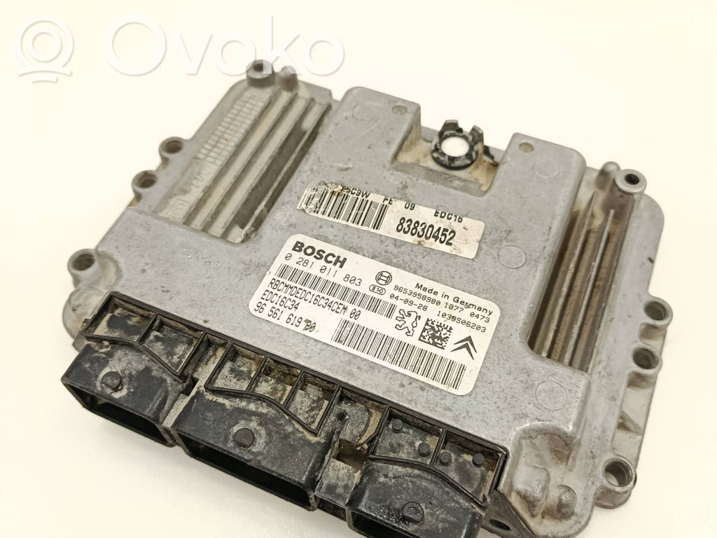 Peugeot 407 Engine control unit/module 