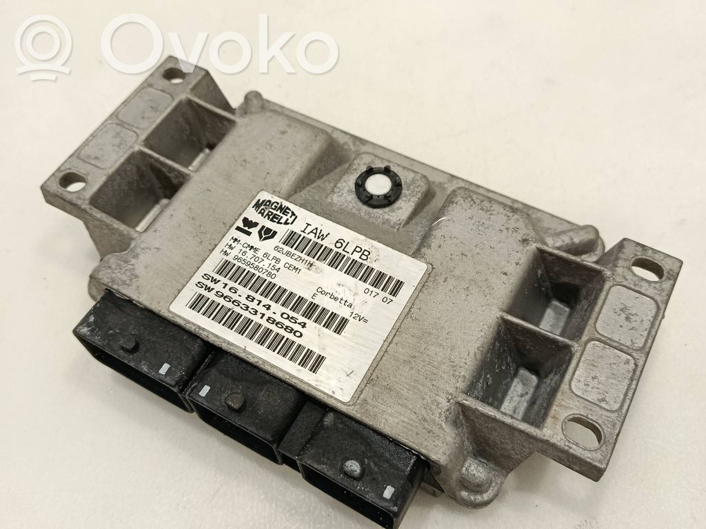 Citroen C4 I Engine control unit/module 
