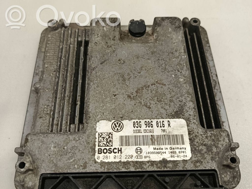 Volkswagen Golf Plus Engine control unit/module 