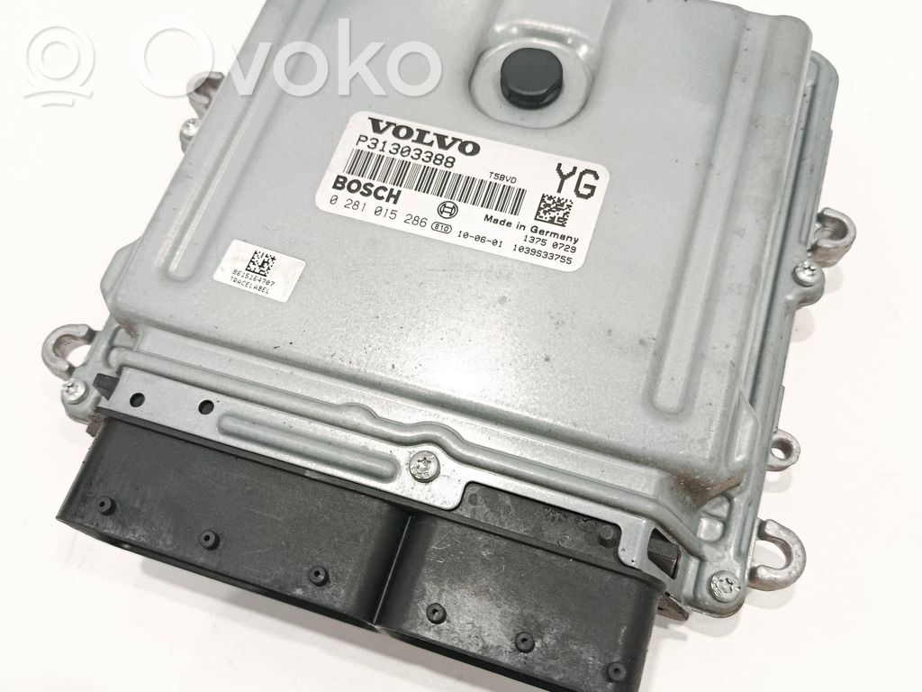 Engine control unit/module   P31303388,0281015286,1039S33755